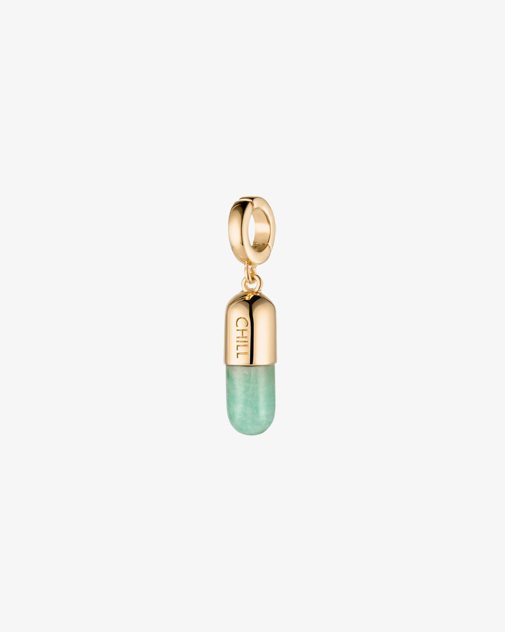 Gemstone Chill Pill Charm
